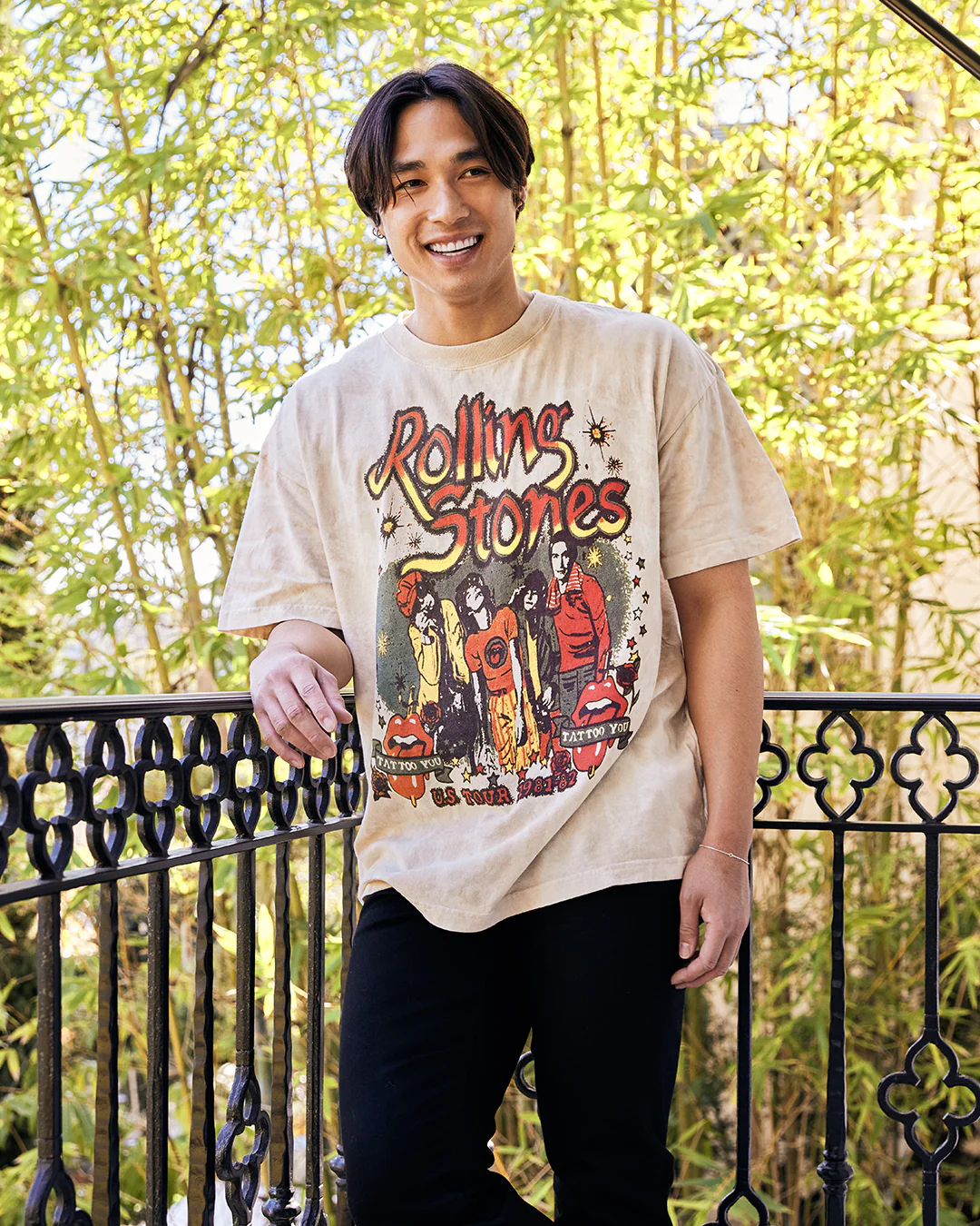 '81-'82 Tie Dye Tour T-Shirt - Image 5