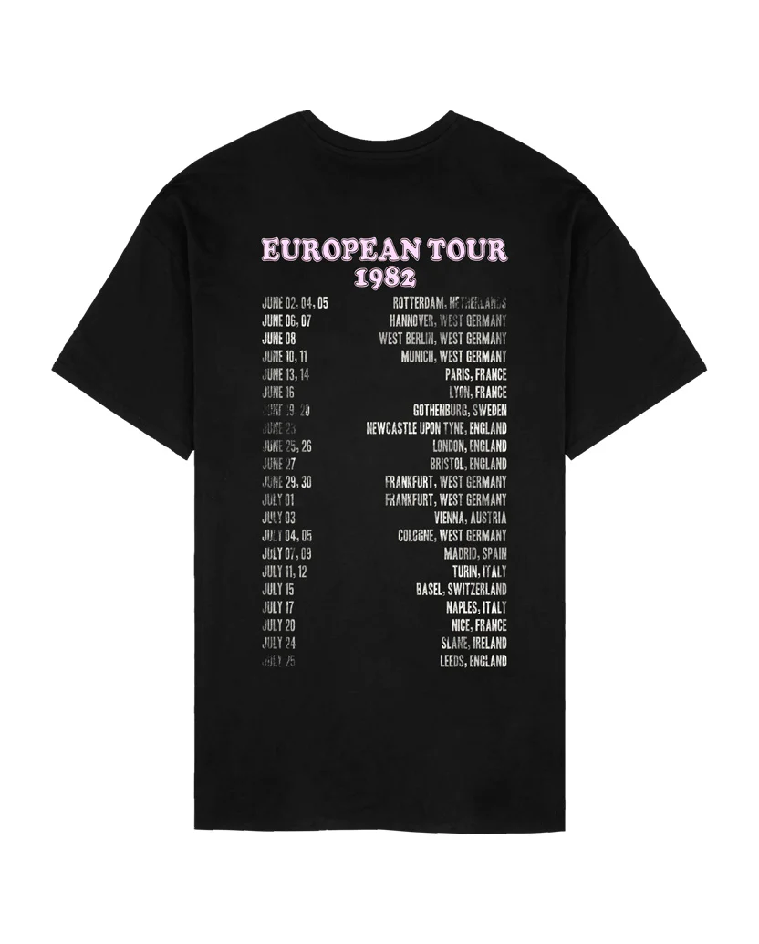 '82 European Tour T-Shirt Dress - Image 2