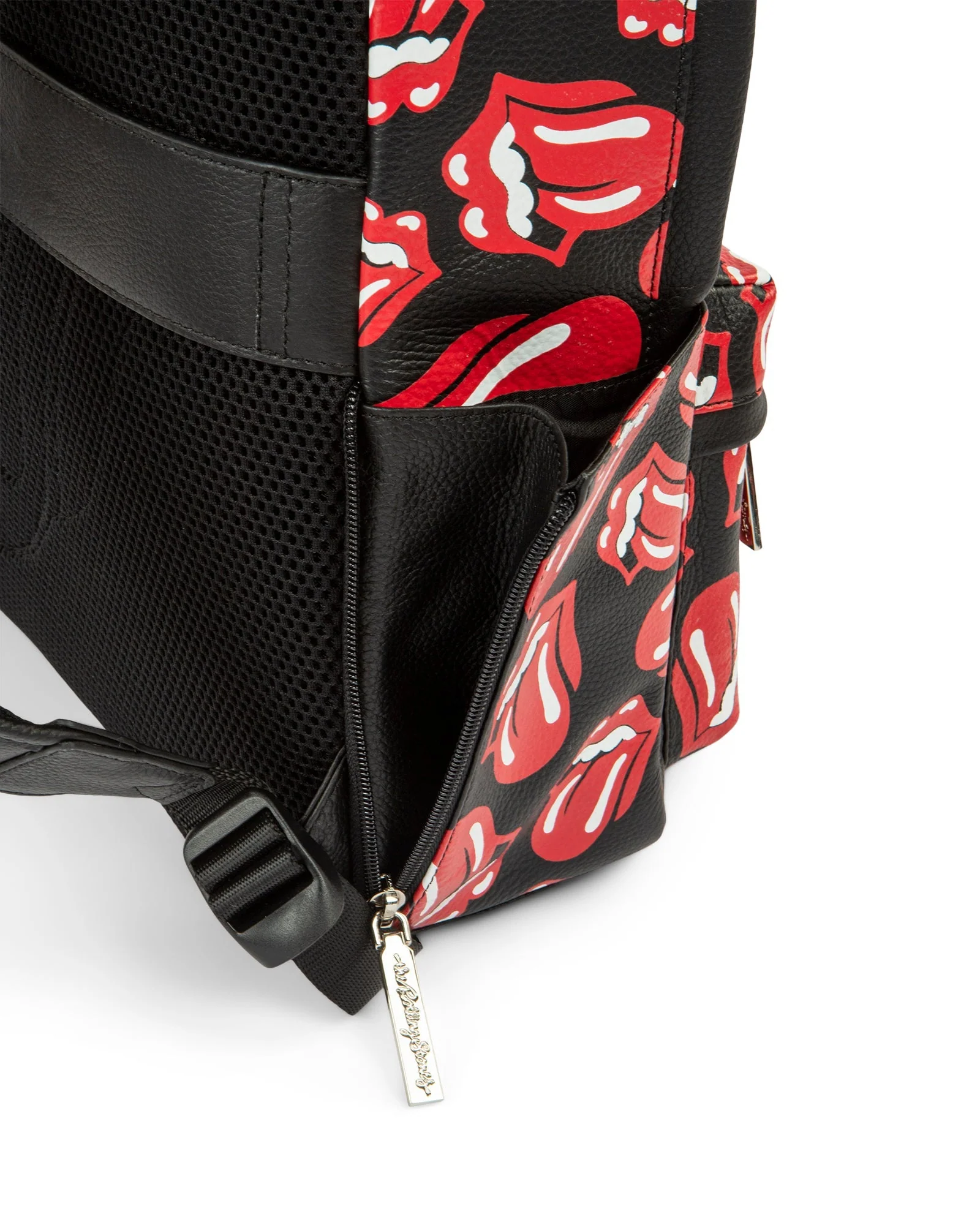 AOP Classic Logo Premium Pebbled Leather Backpack - Image 3