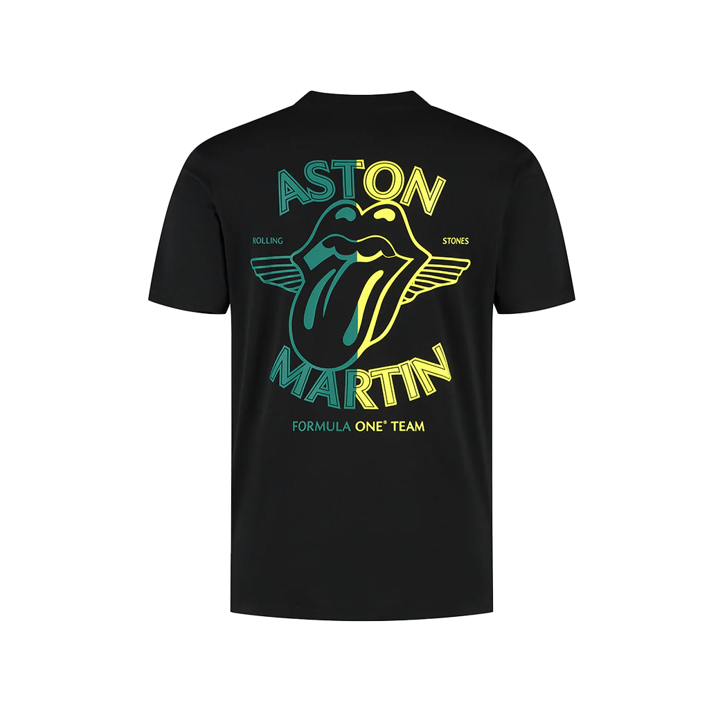ASTON MARTIN Aramco F1® X ROLLING STONES TEE - Image 4