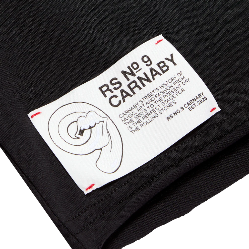 Band Couch Photo Black Raw Hem Longlseeve T-Shirt - Image 5