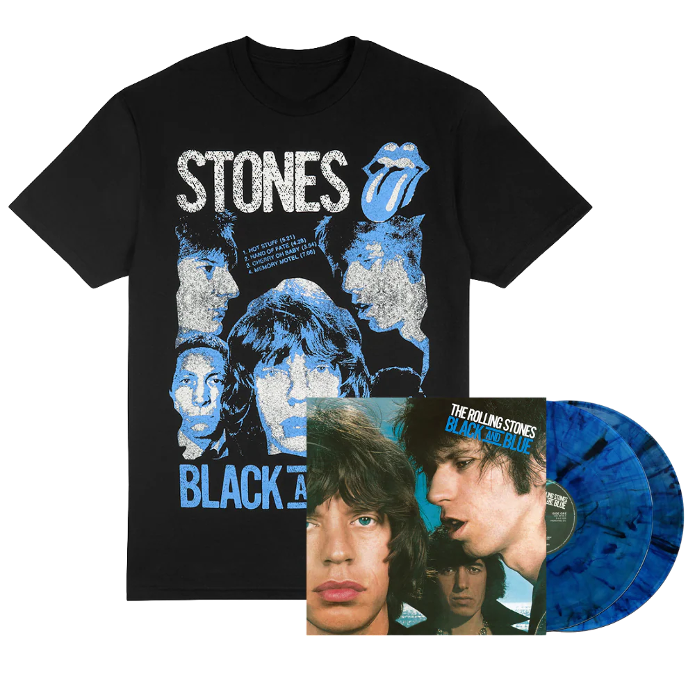 Black and Blue 2LP (Color) + Black and Blue T-Shirt