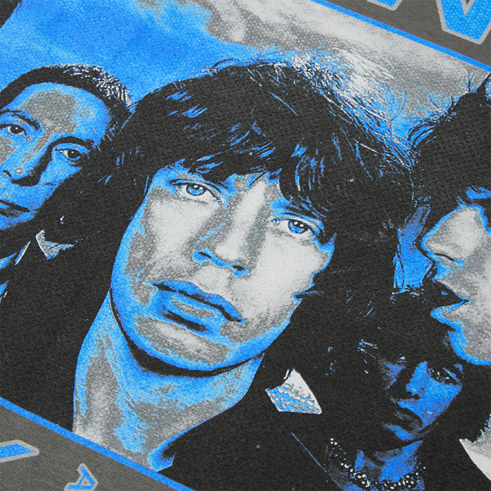 Black and Blue Charcoal T-Shirt - Image 5