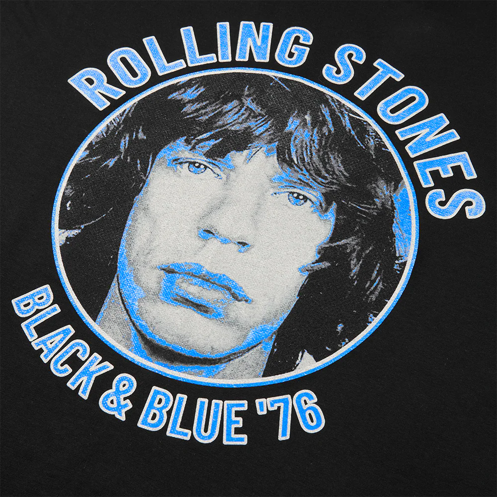 Black and Blue Mick Jagger Tank Top - Image 4