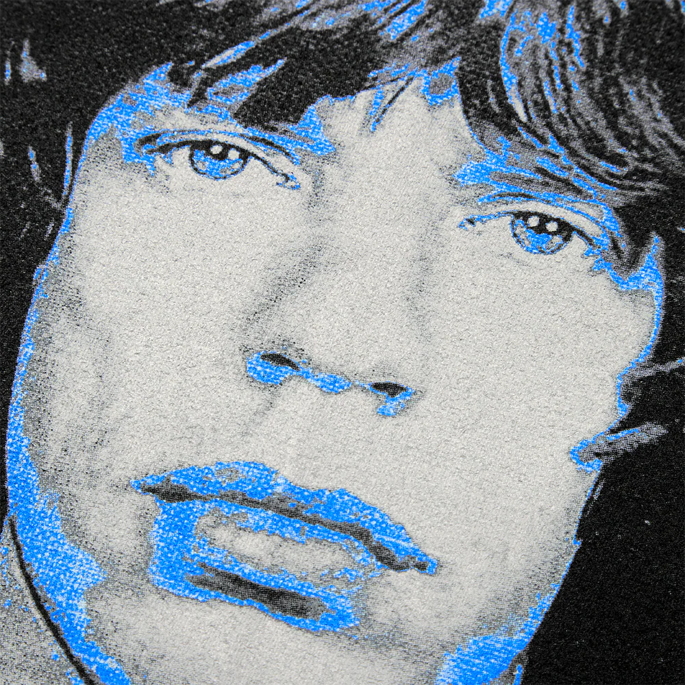 Black and Blue Mick Jagger Tank Top - Image 5