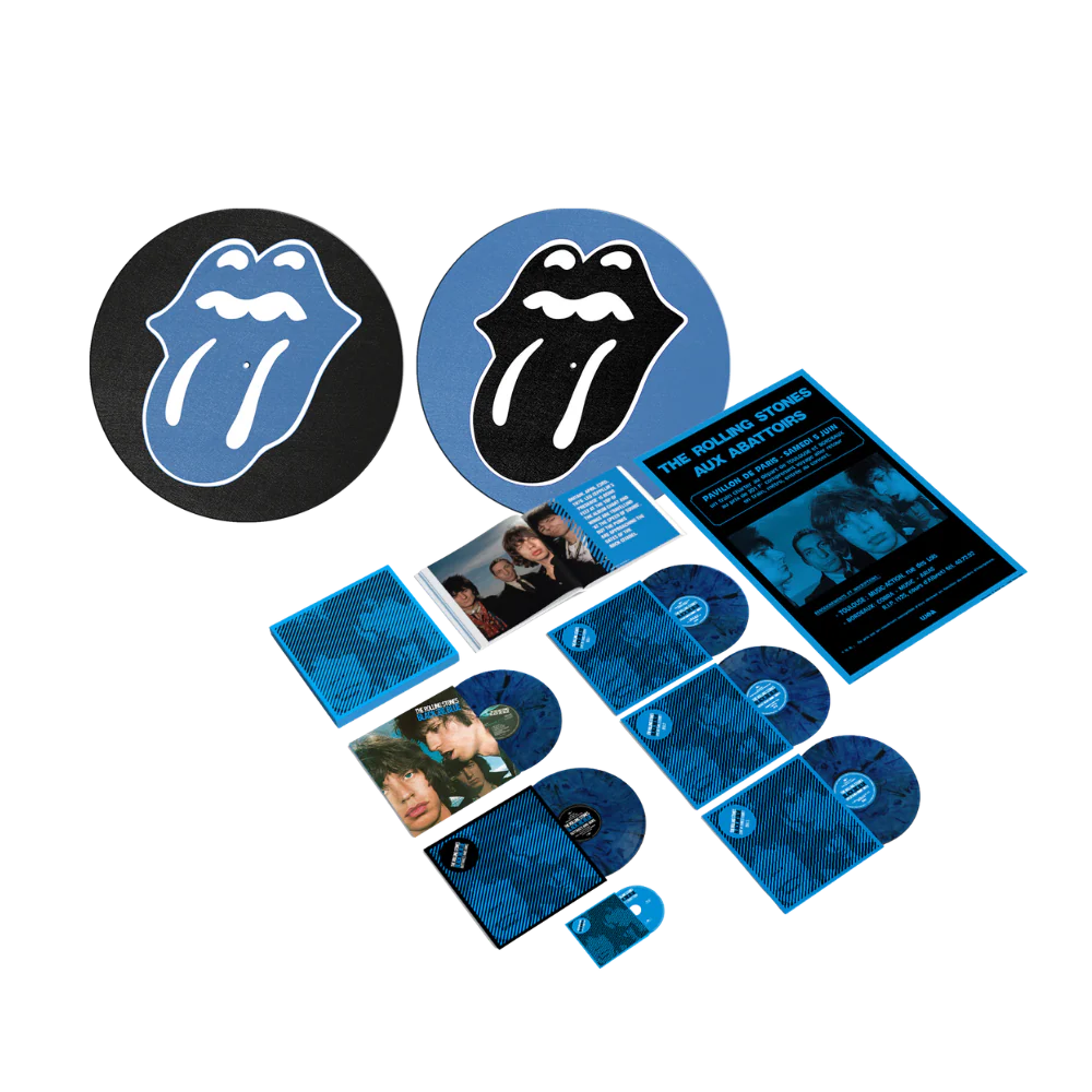 Black and Blue Super Deluxe 5LP and Blu-ray (Color) + Black and Blue Double Sided Slipmat