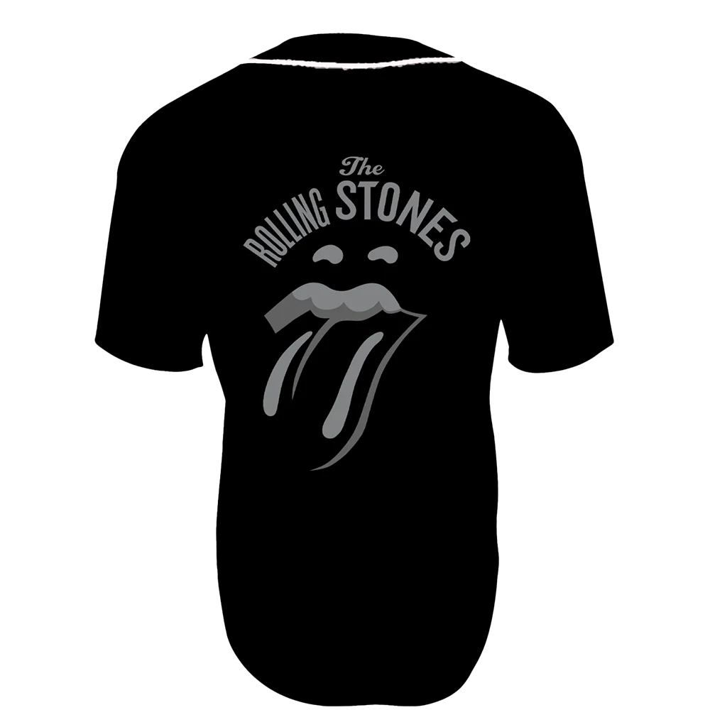 Black Tonal Baseball Jersey - Image 2