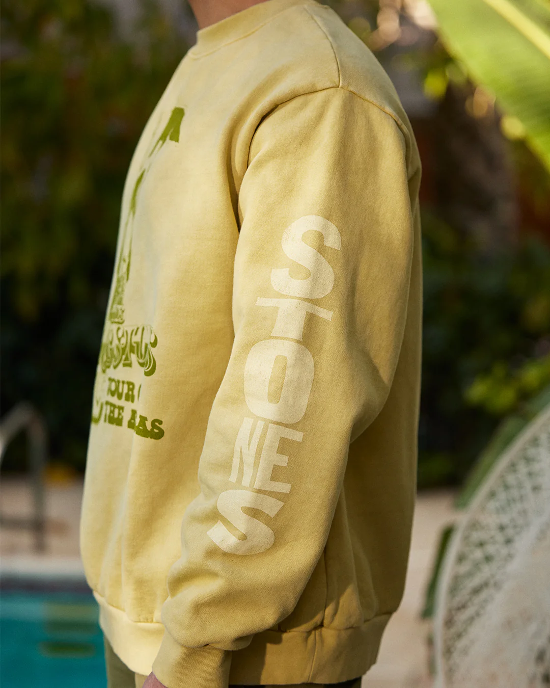 Block Font Tour Americas Crewneck - Image 6