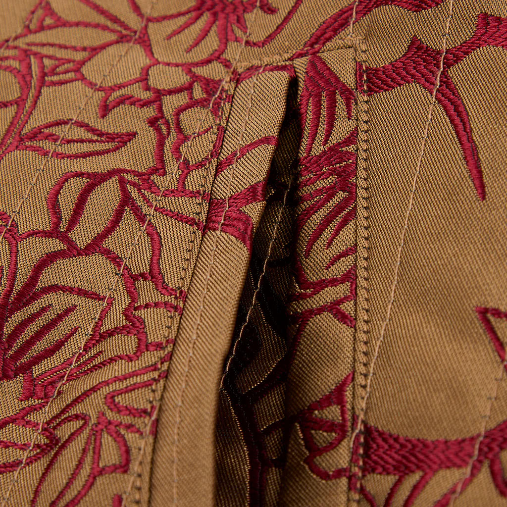 Brocade Licks Corduroy Collar Jacket - Image 6
