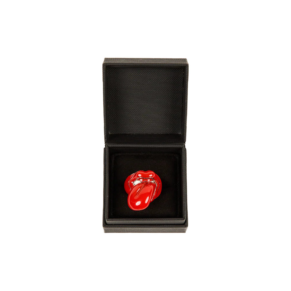 Classic Logo Red Resin Ring