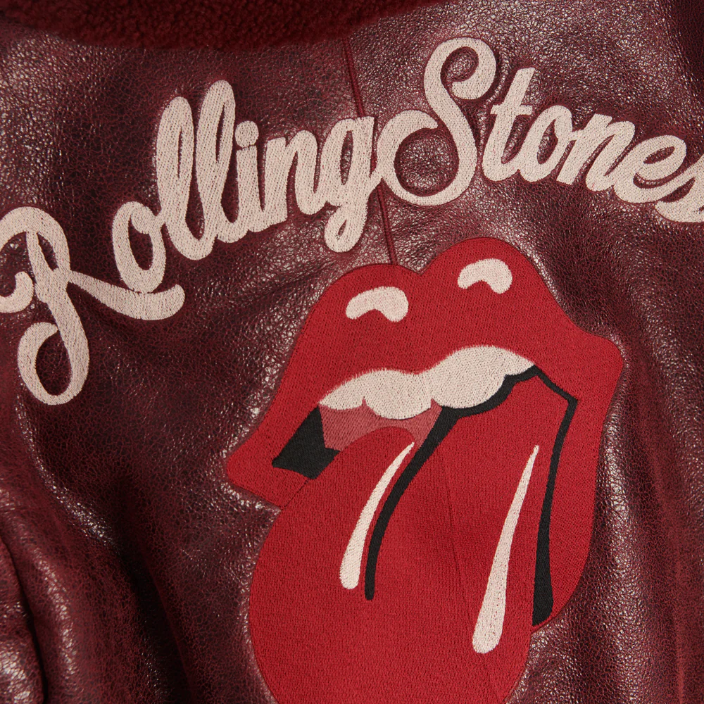 Classic Logo Shearling Collar Aviator Jacket - Image 4