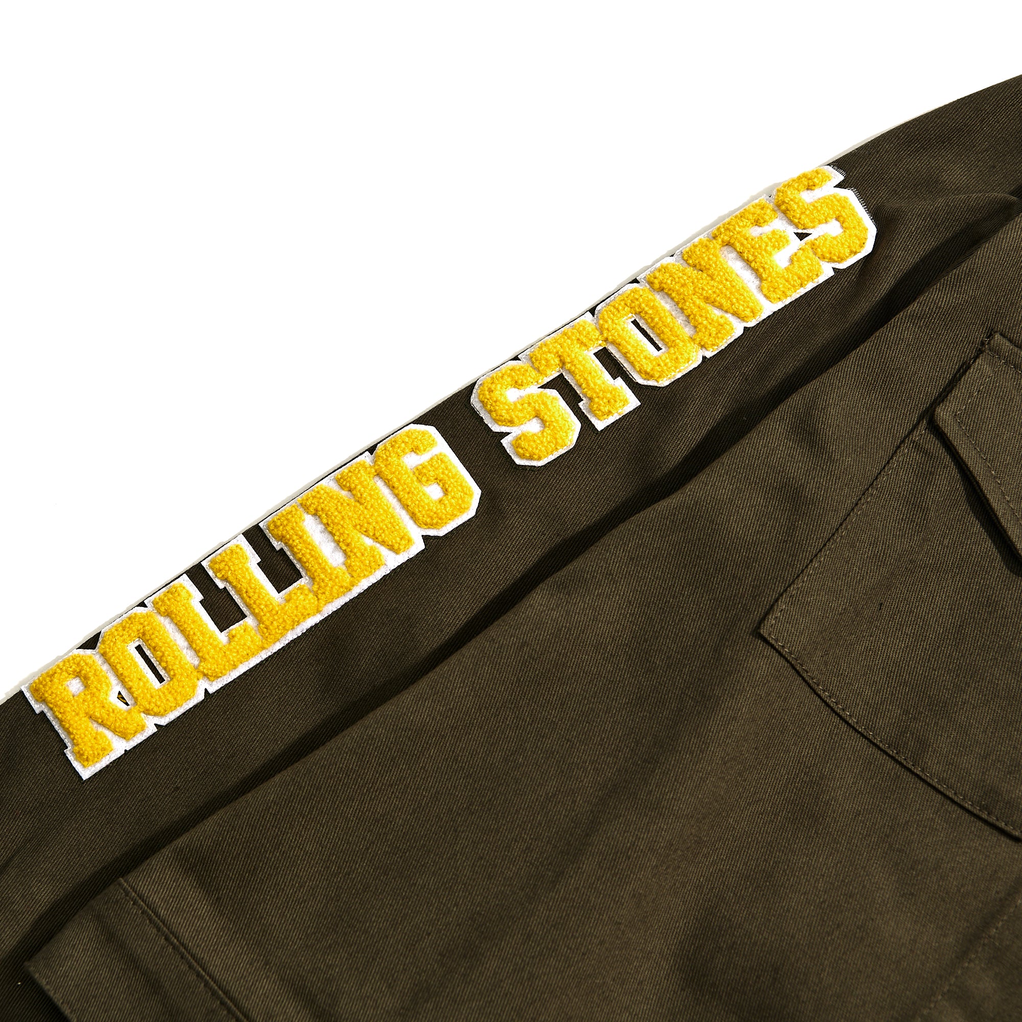 Cropped Military Cargo Jacket - Image 5