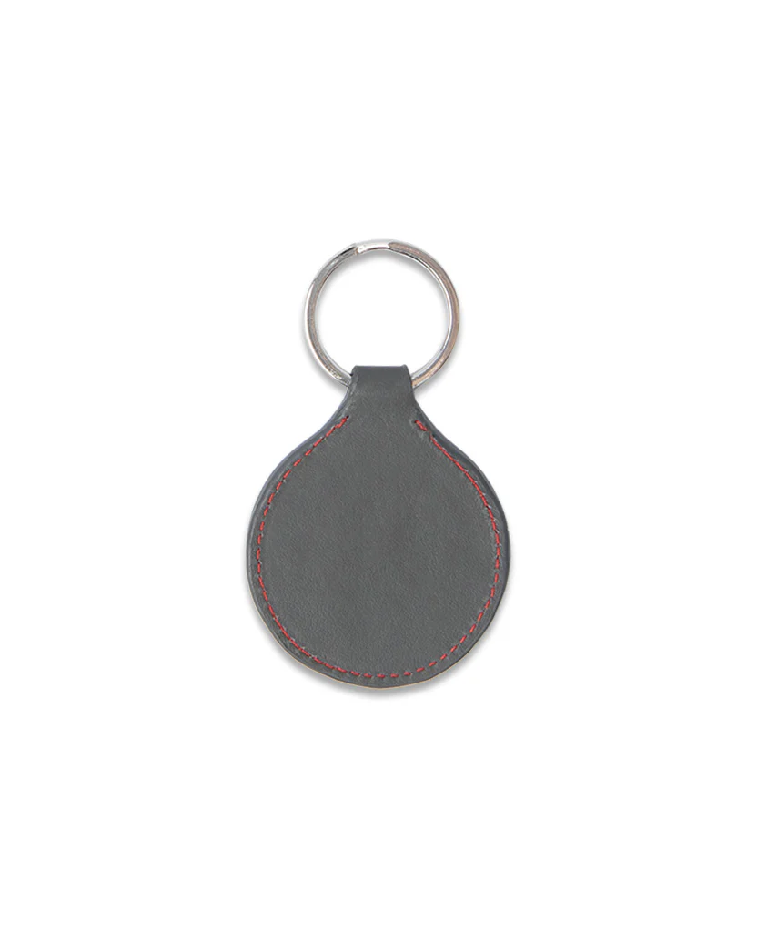 Embossed Leather Carnaby Keychain - Image 2