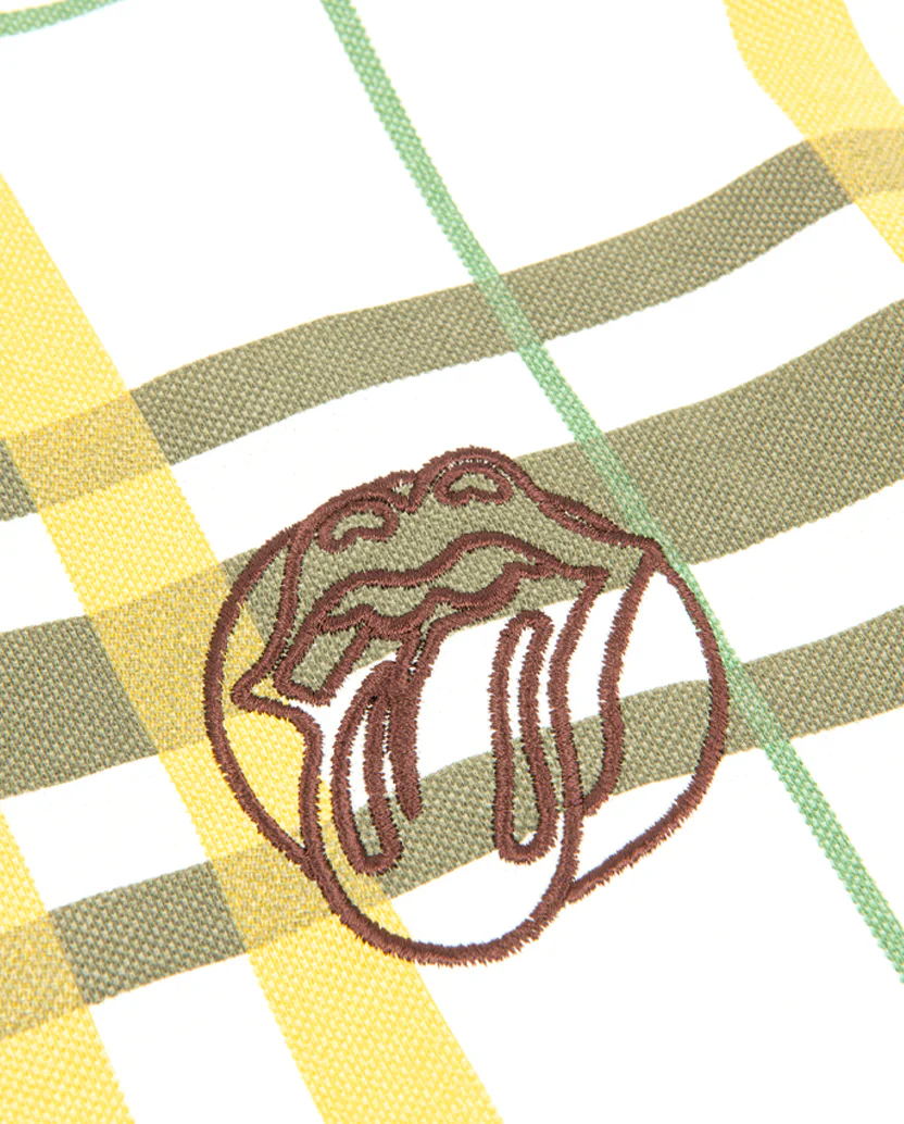 Embroidered Logo Check Polo Shirt - Image 2