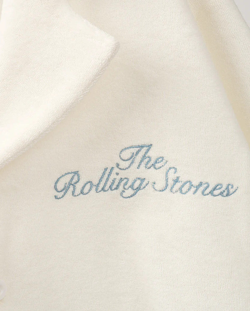 Embroidered Logo Collared Terry Shirt - Image 2