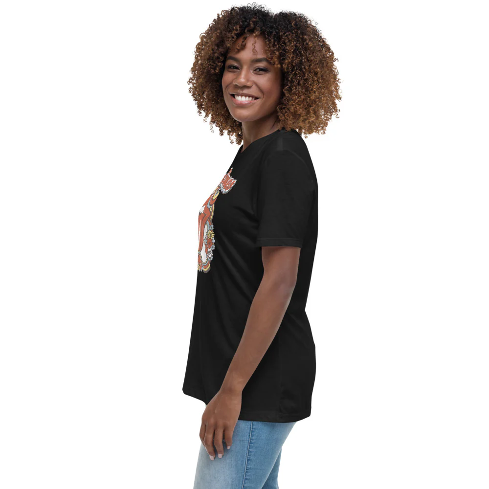 Flowers Tongue Women’s T-Shirt - Image 10