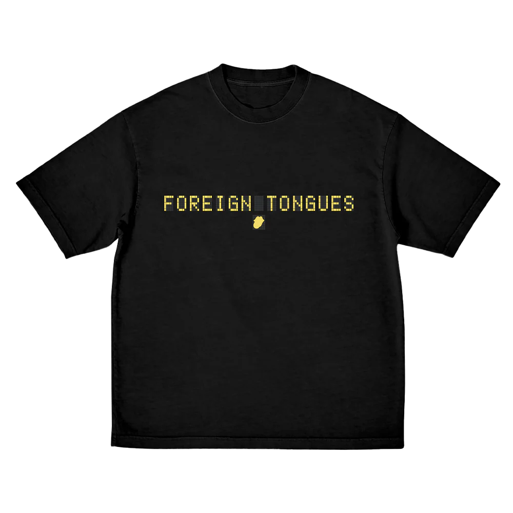 Foreign Tongues Tracklist T-Shirt - Image 2