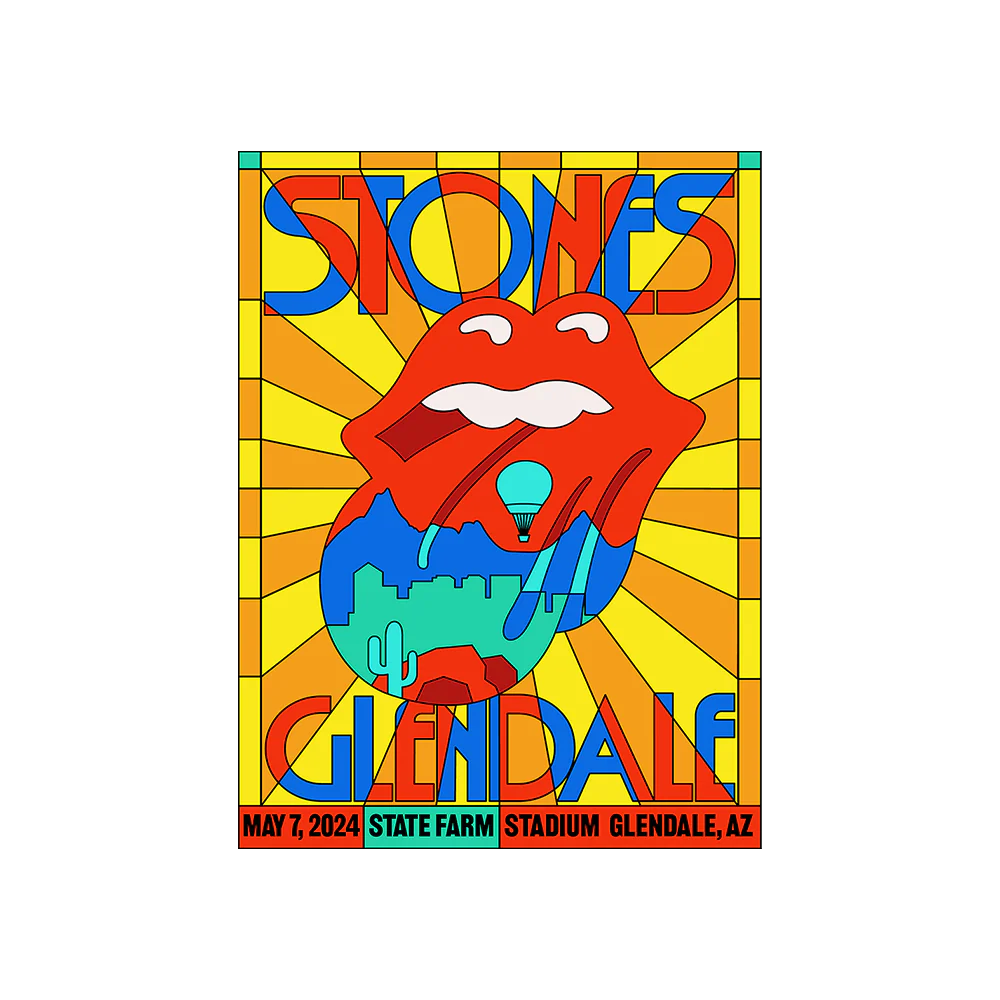Glendale, AZ 2024 Lithograph