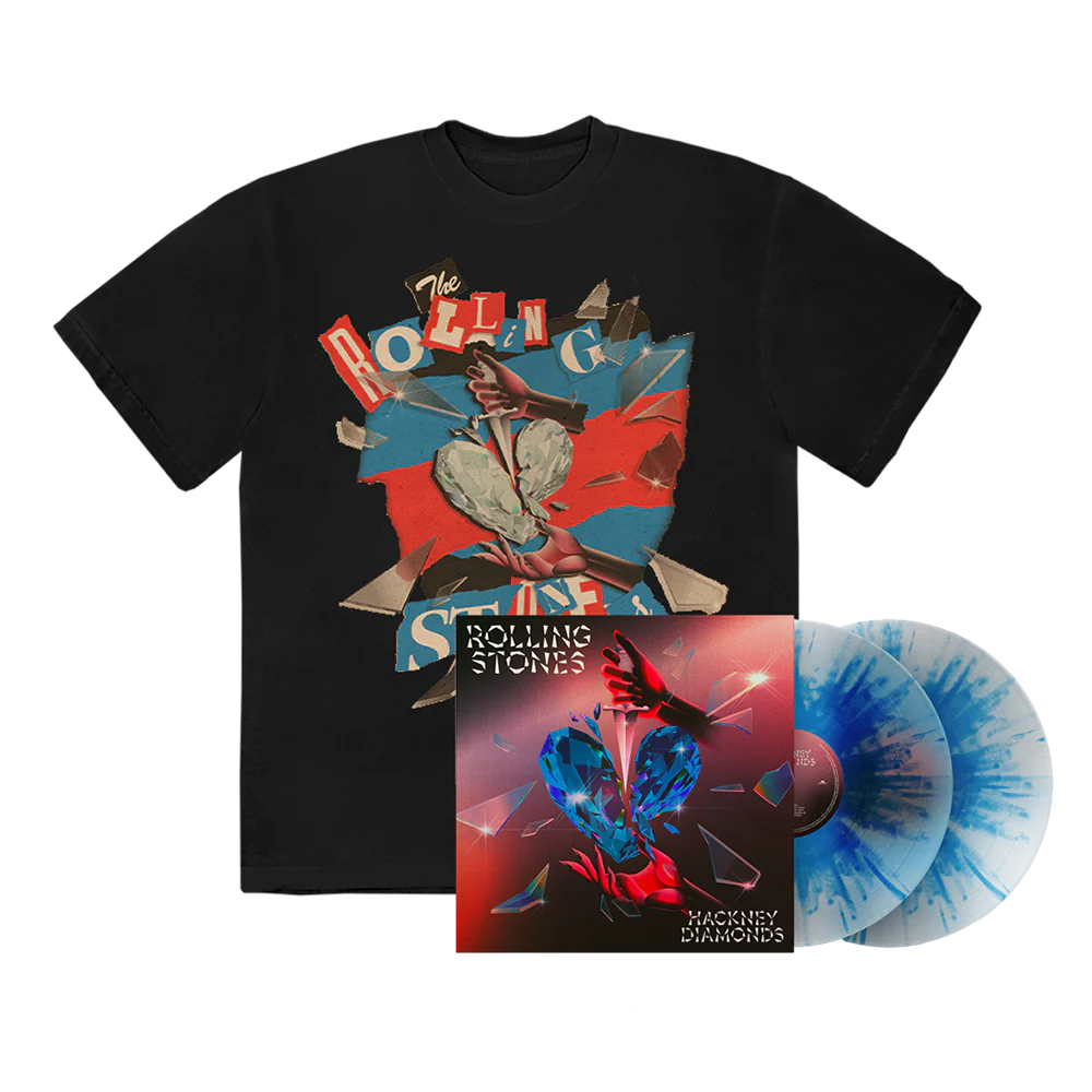 Hackney Diamonds 2LP + Setlist T-Shirt