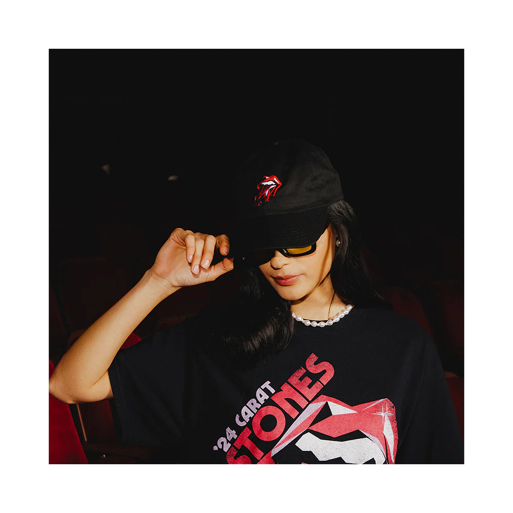 Hackney Diamonds Tour Shattered Tongue Hat - Image 2