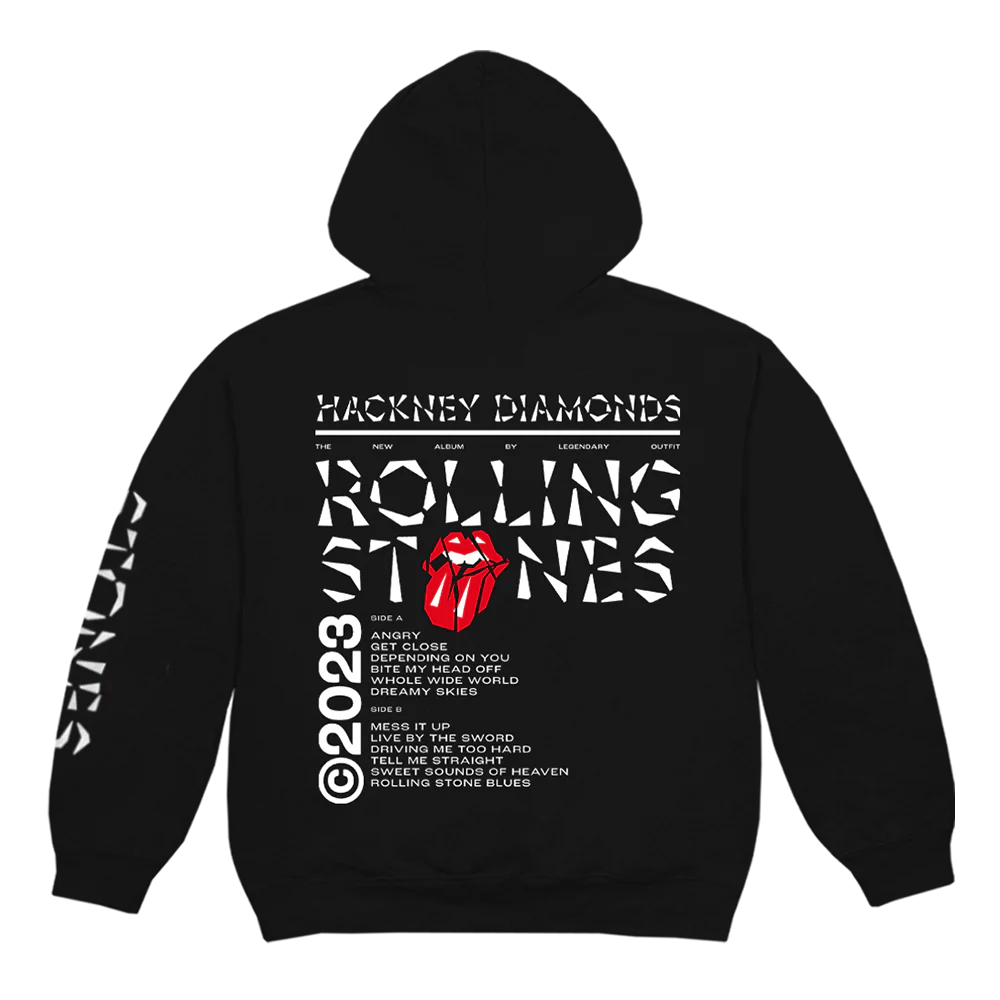 Hackney Diamonds Tracklist Hoodie