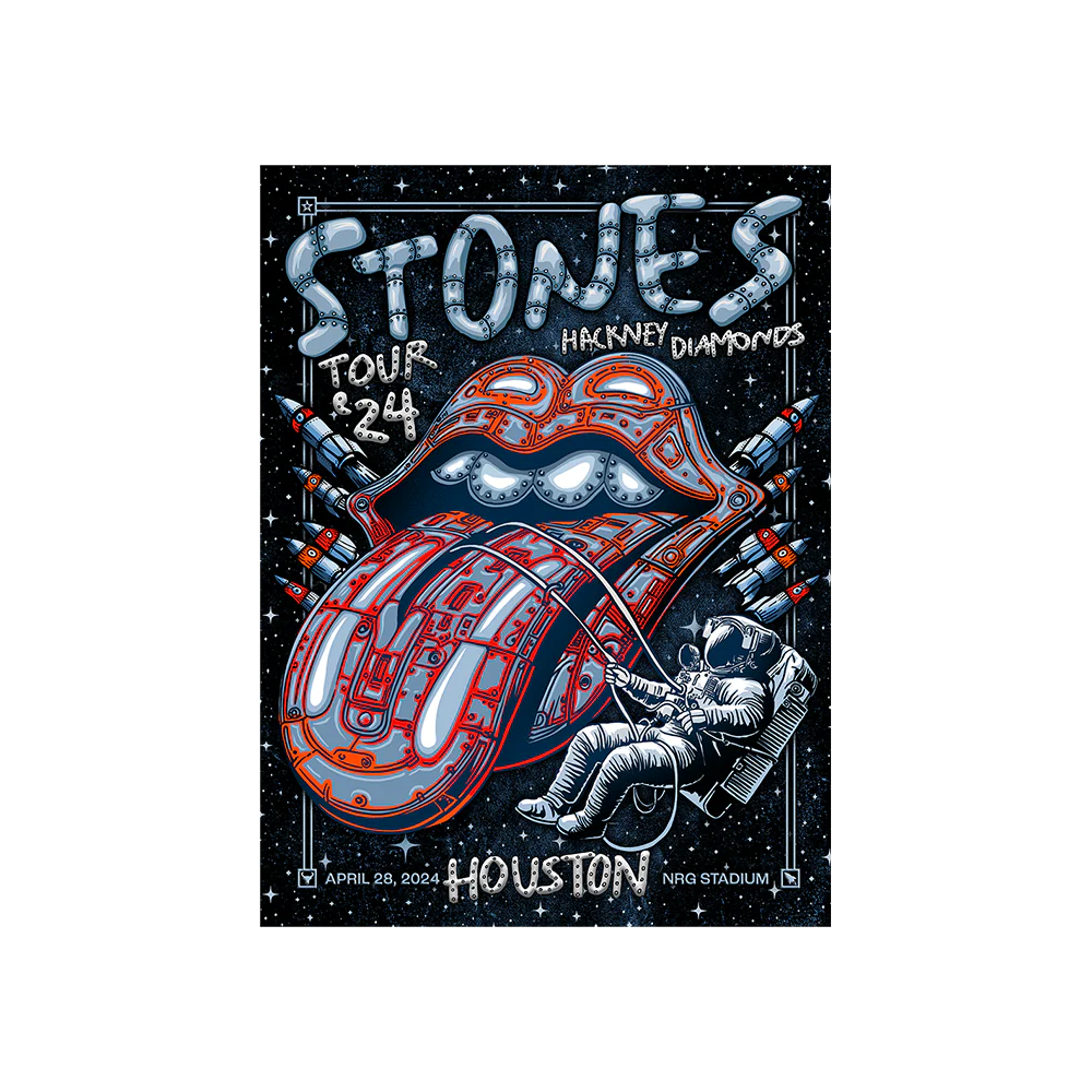 Houston, TX 2024 Lithograph