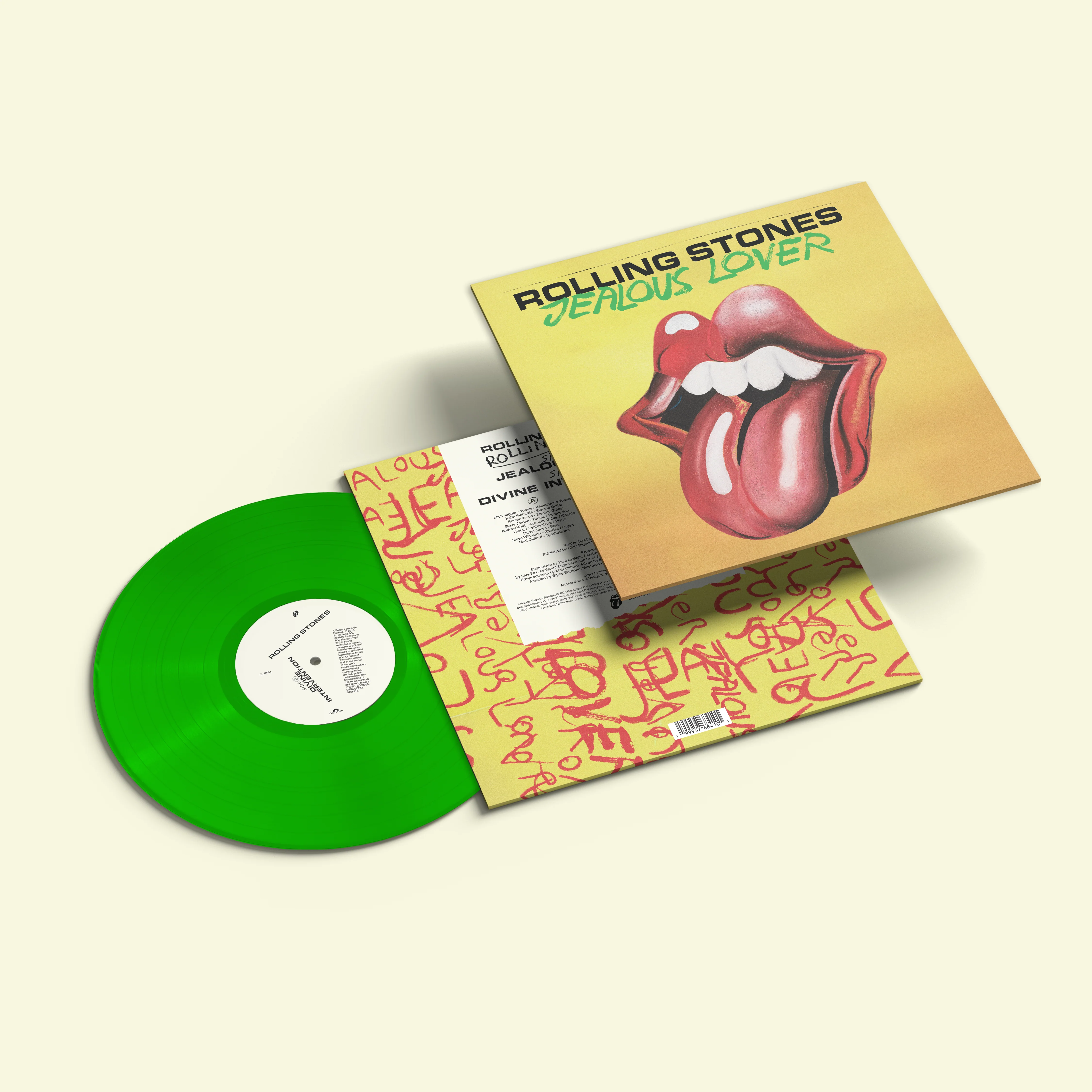 Jealous Lover Single - 10" Single [Green vinyl] - Image 2