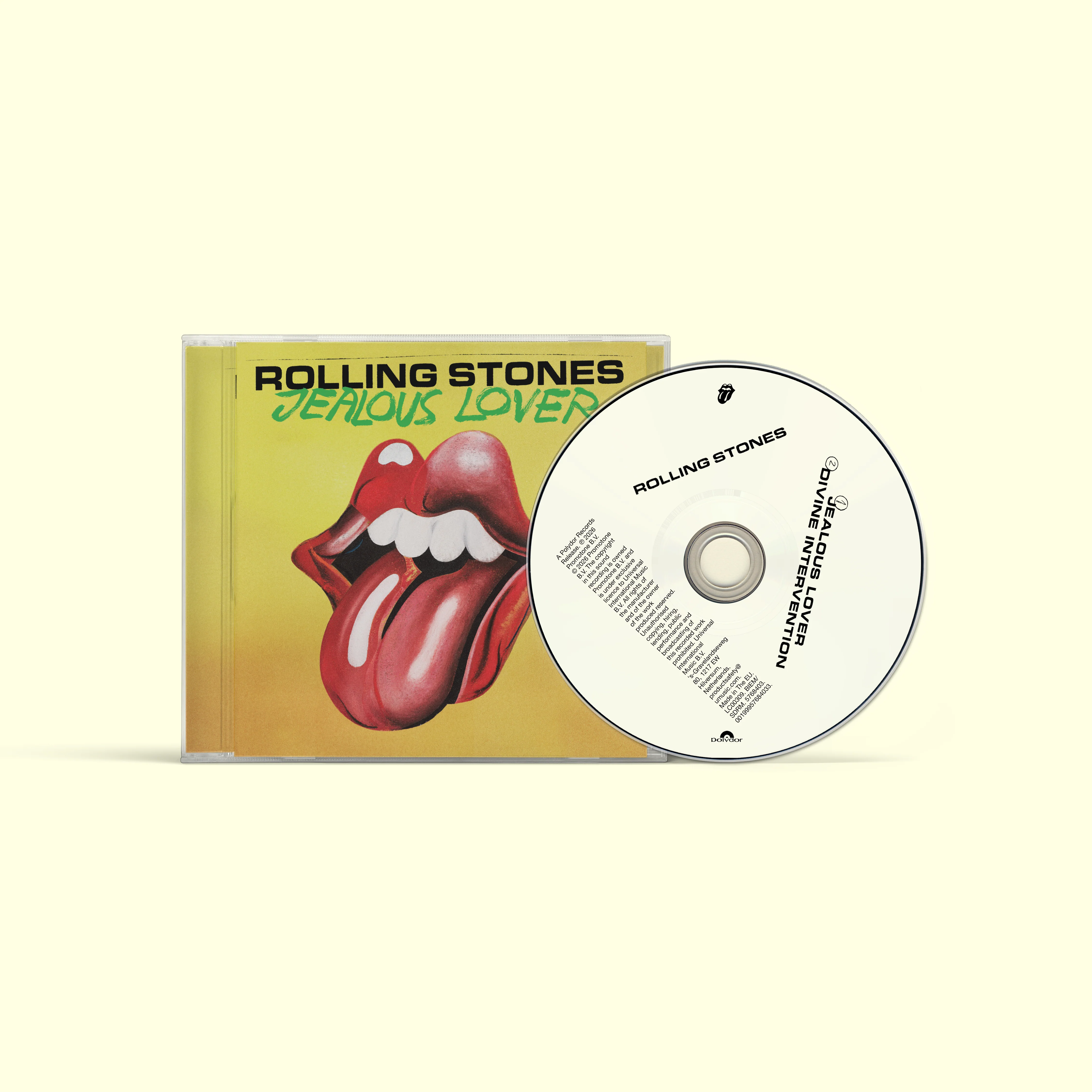 Jealous Lover Single - CD Single