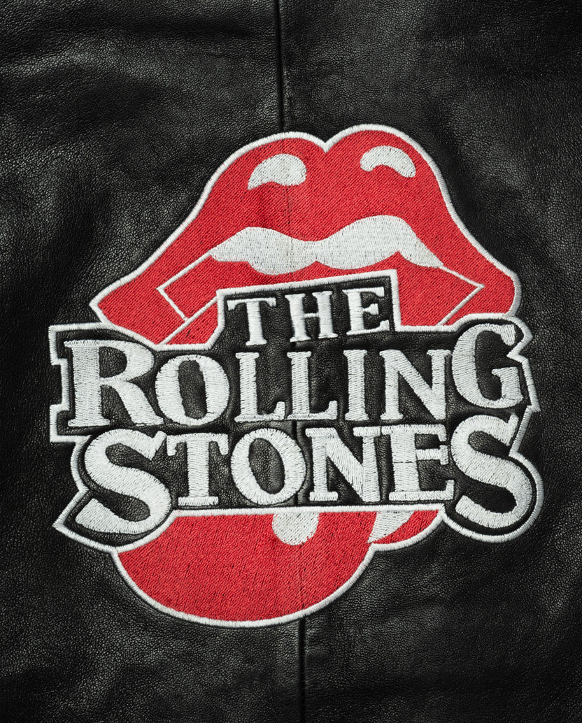 JFK Stadium Rolling Stones Leather Jacket - Image 7