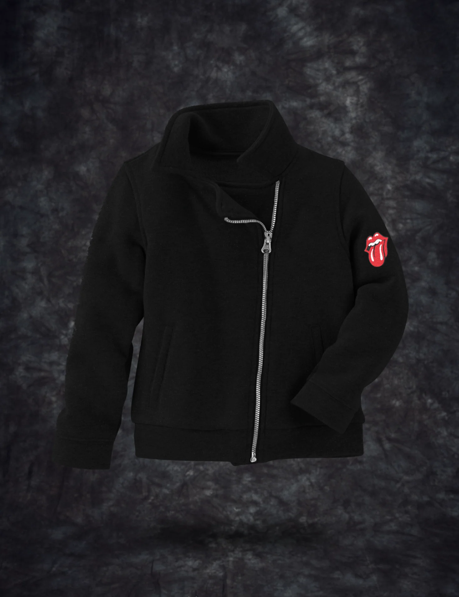 Kids Moto Zip Fleece Jacket