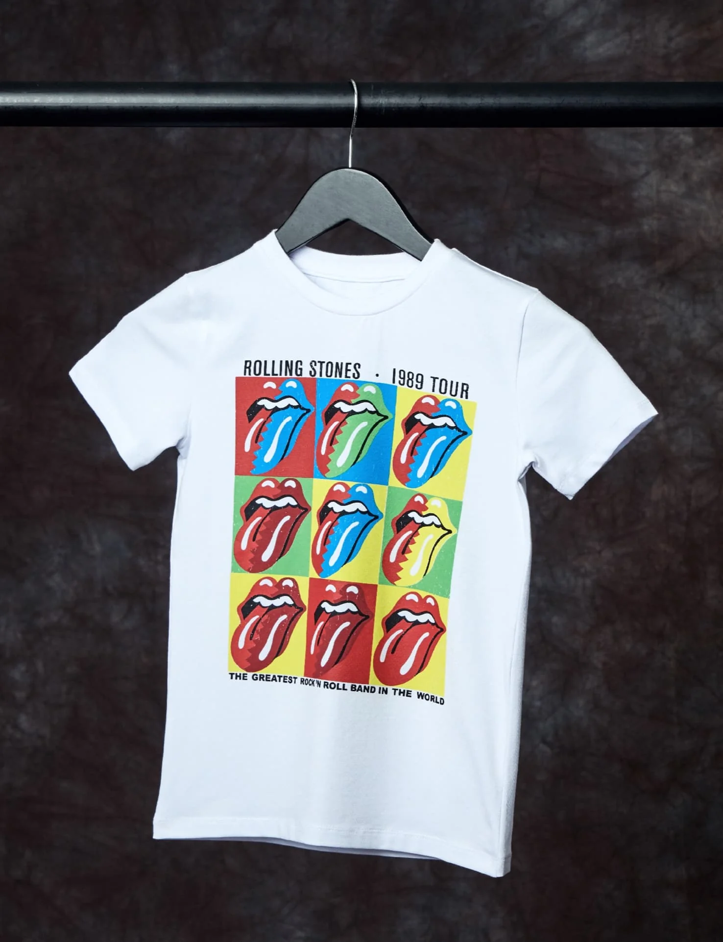 Kids Multi Tongue Puff Print T-Shirt