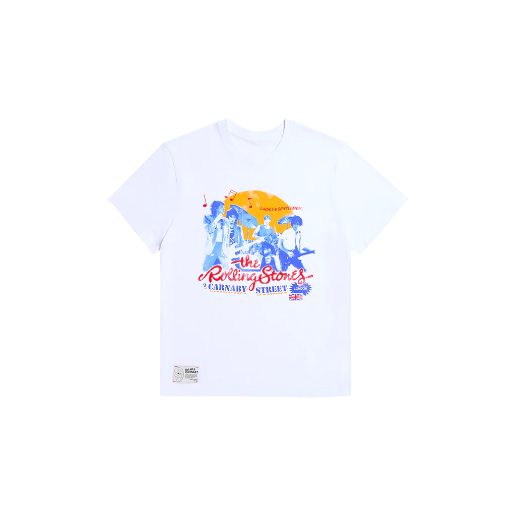 Ladies & Gentlemen The Rolling Stones White T-Shirt