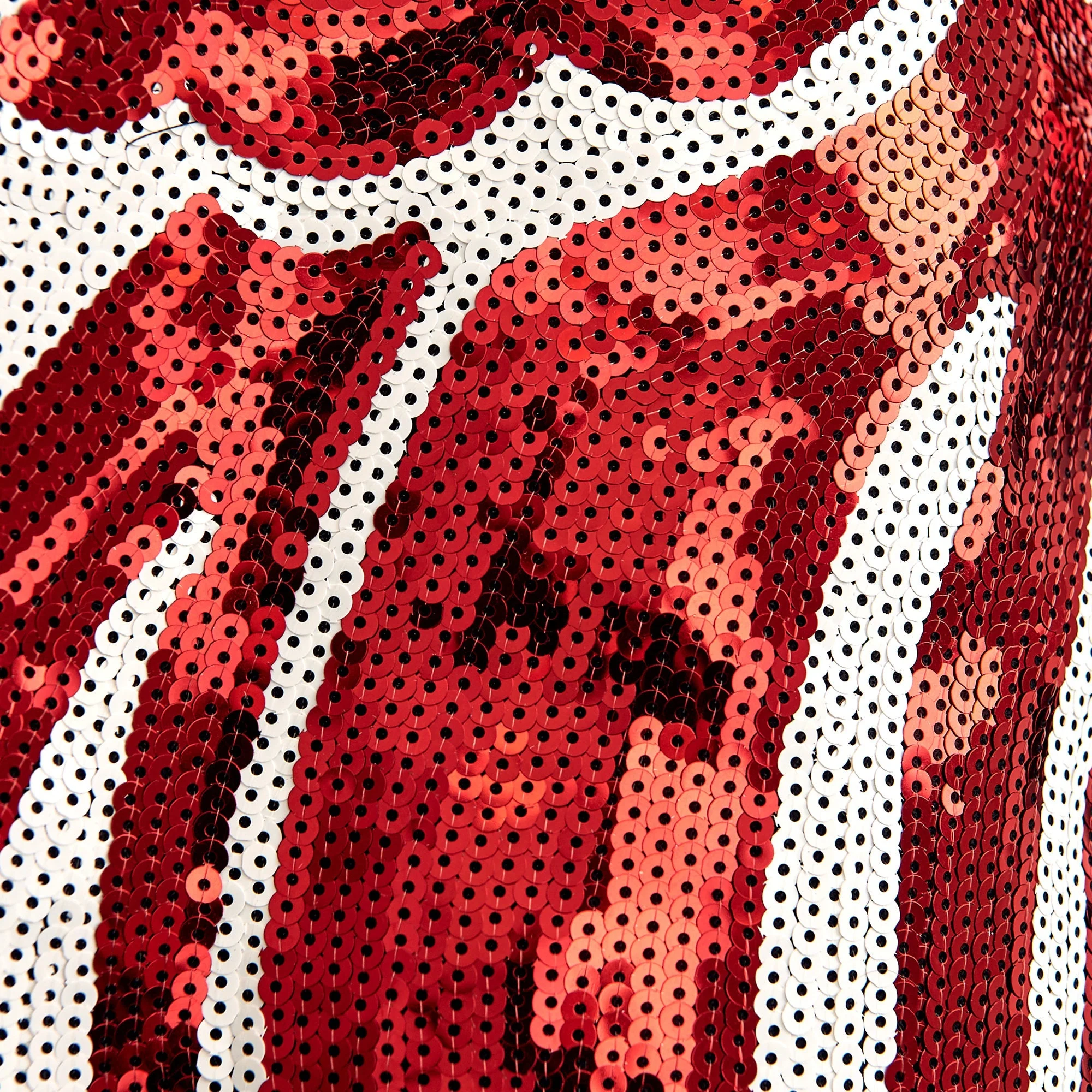 Leather Sequin Applique Jacket - Image 4