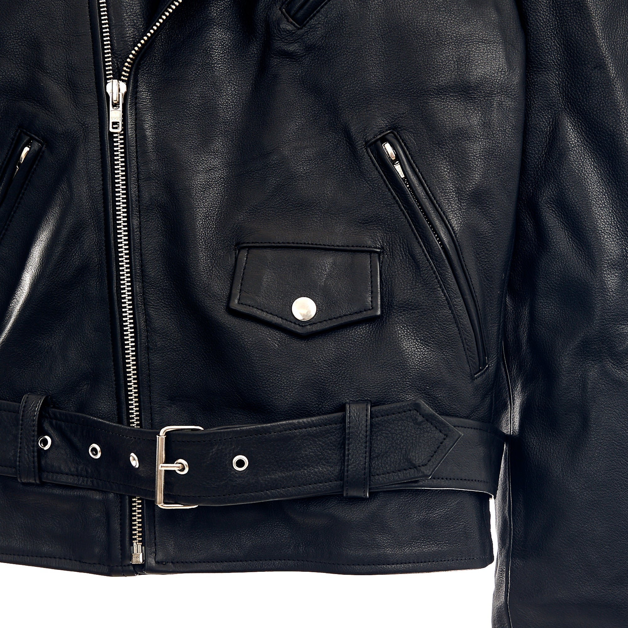 Leather Sequin Applique Jacket - Image 6