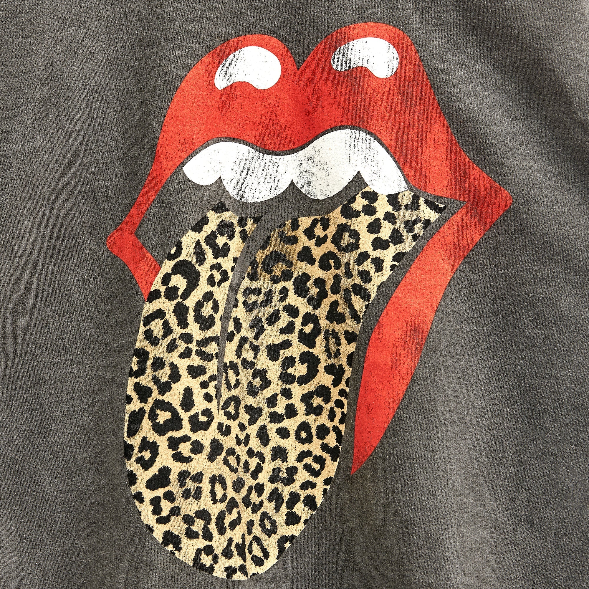 Leopard Tongue Washed Crewneck - Image 3
