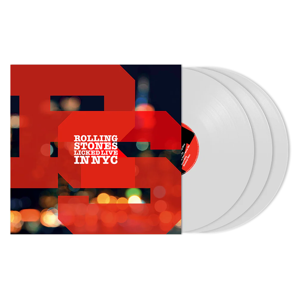 Licked Live in NYC Limited Edition White 3LP