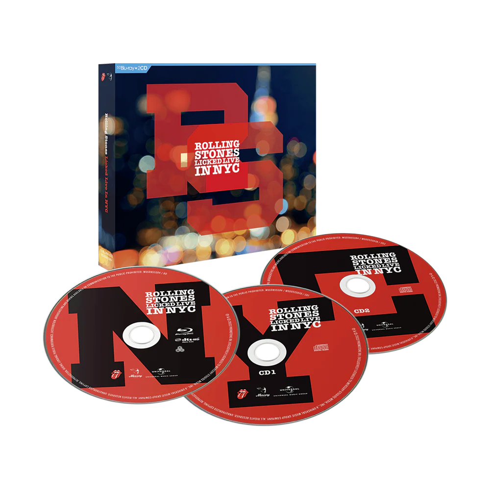 Licked Live in NYC SD Blu-Ray + 2CD