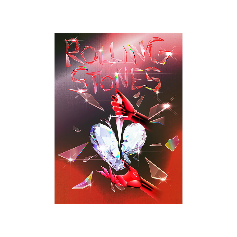 Limited Edition Hackney Diamonds Lenticular Print