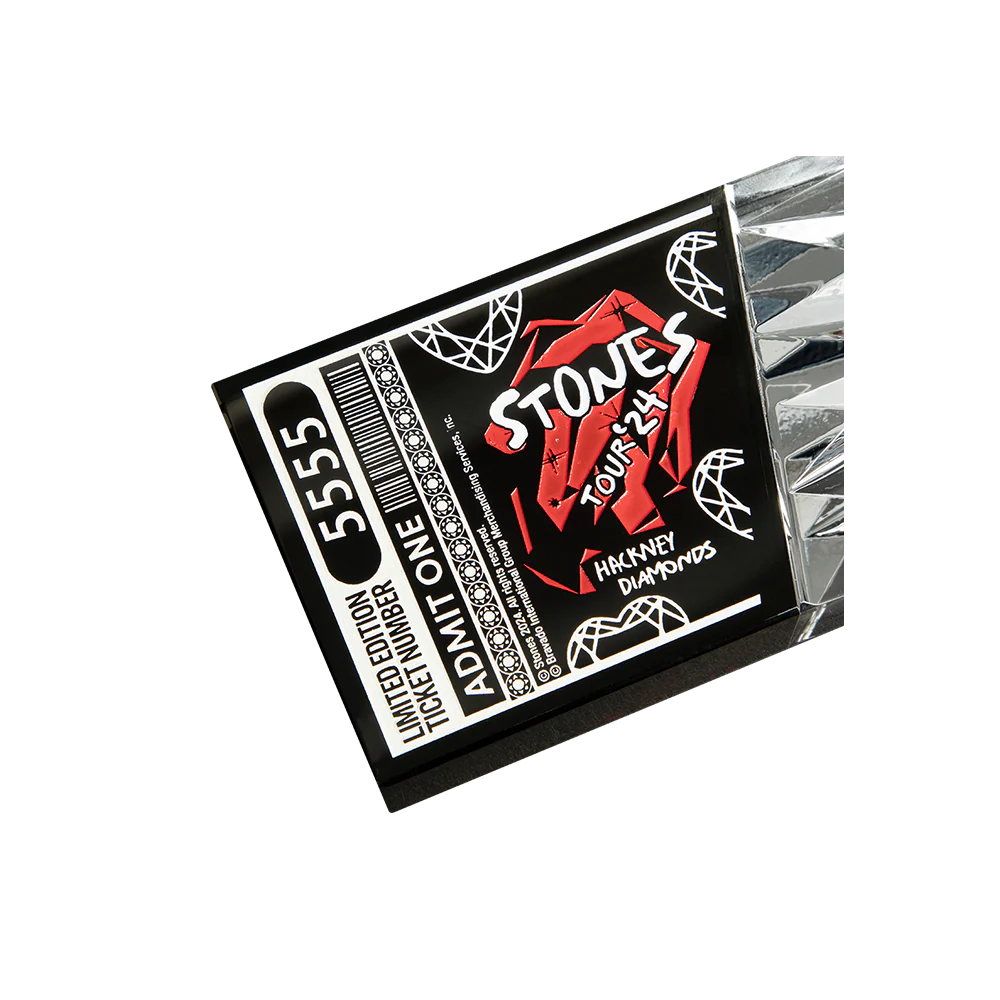 Limited Edition Hackney Diamonds Tour 2024 Commemorative Ticket - Image 3
