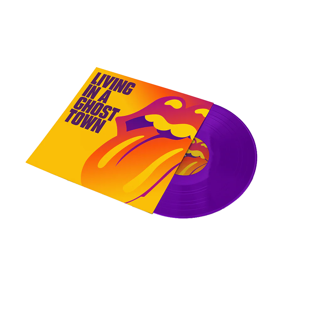 Living In A Ghost Town Purple 10" Vinyl