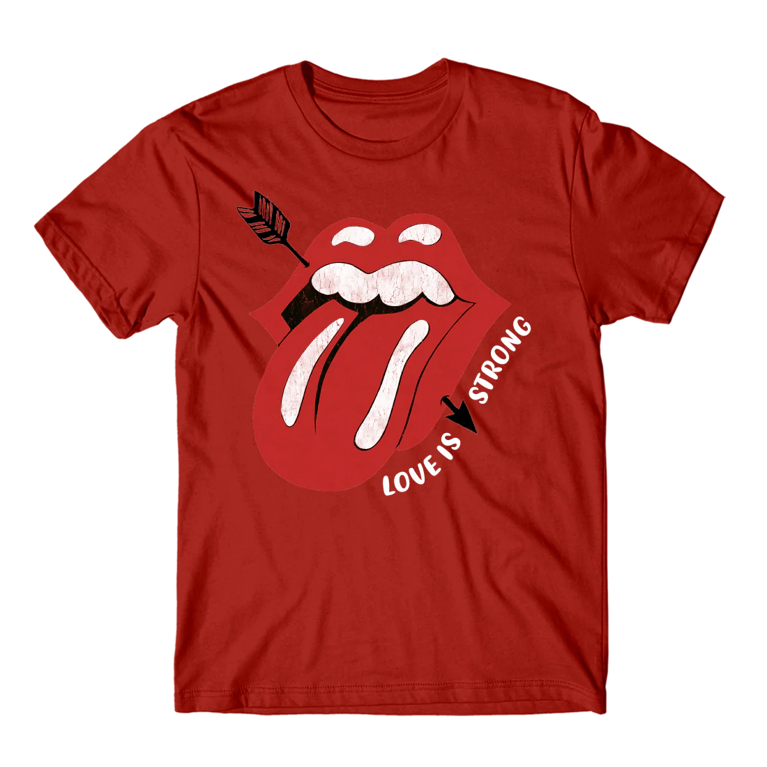 Love Is Strong Red T-Shirt