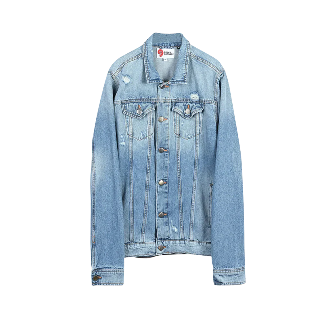 No. 9 Carnaby Distressed Denim Jacket