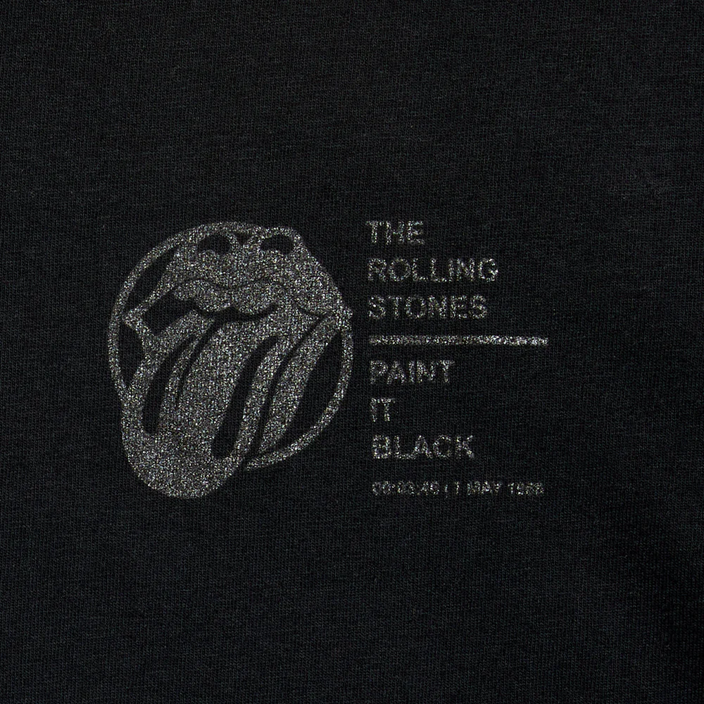 Paint It Black Tonal Lyric T-shirt - Image 3