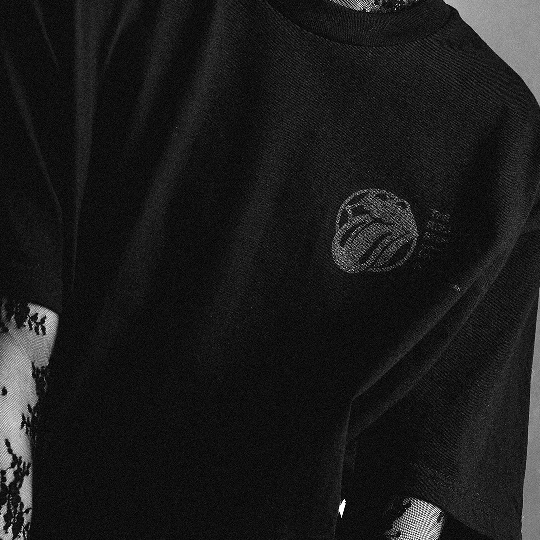 Paint It Black Tonal Lyric T-shirt - Image 7