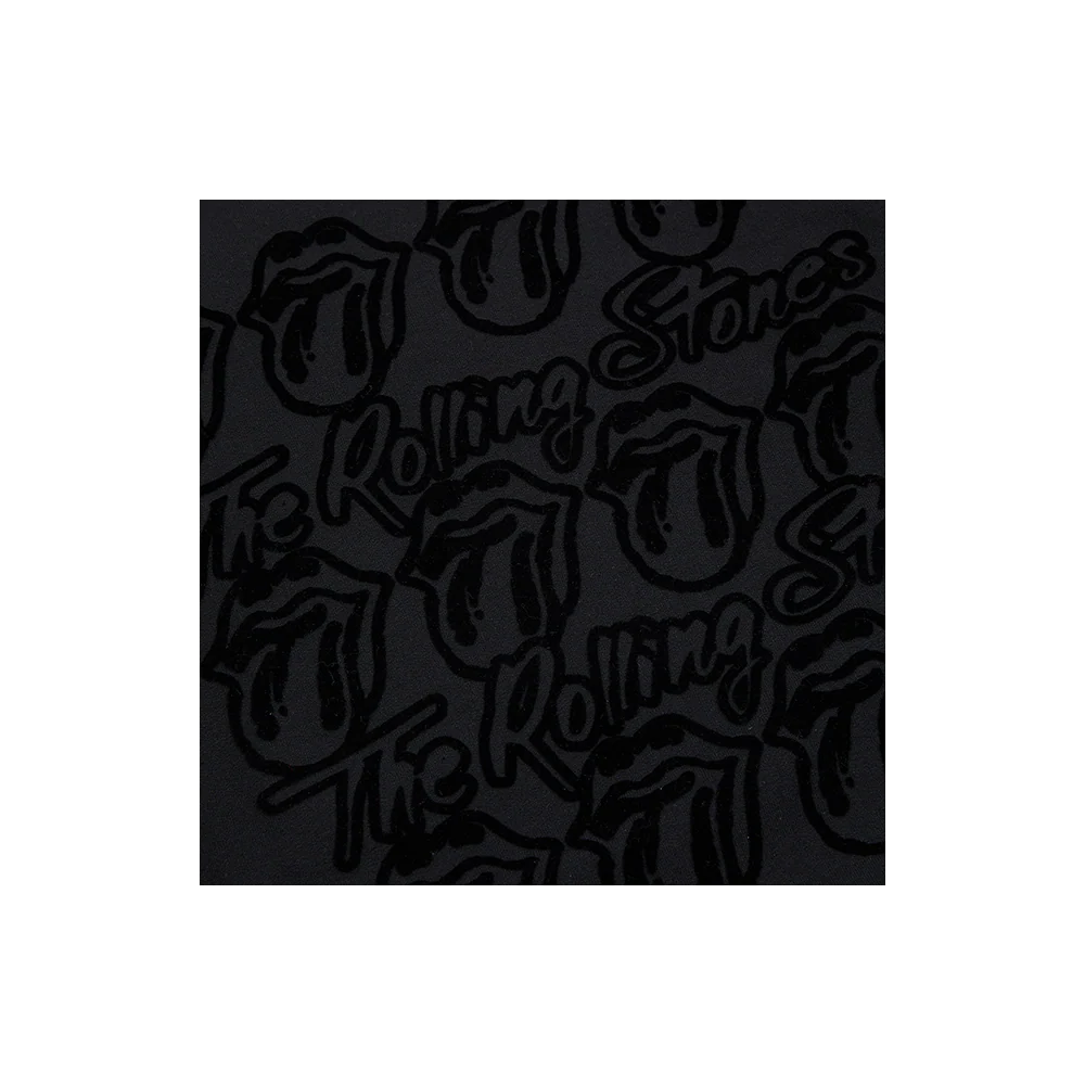 Paint It Black Tonal Repeating Tongues Crewneck - Image 3