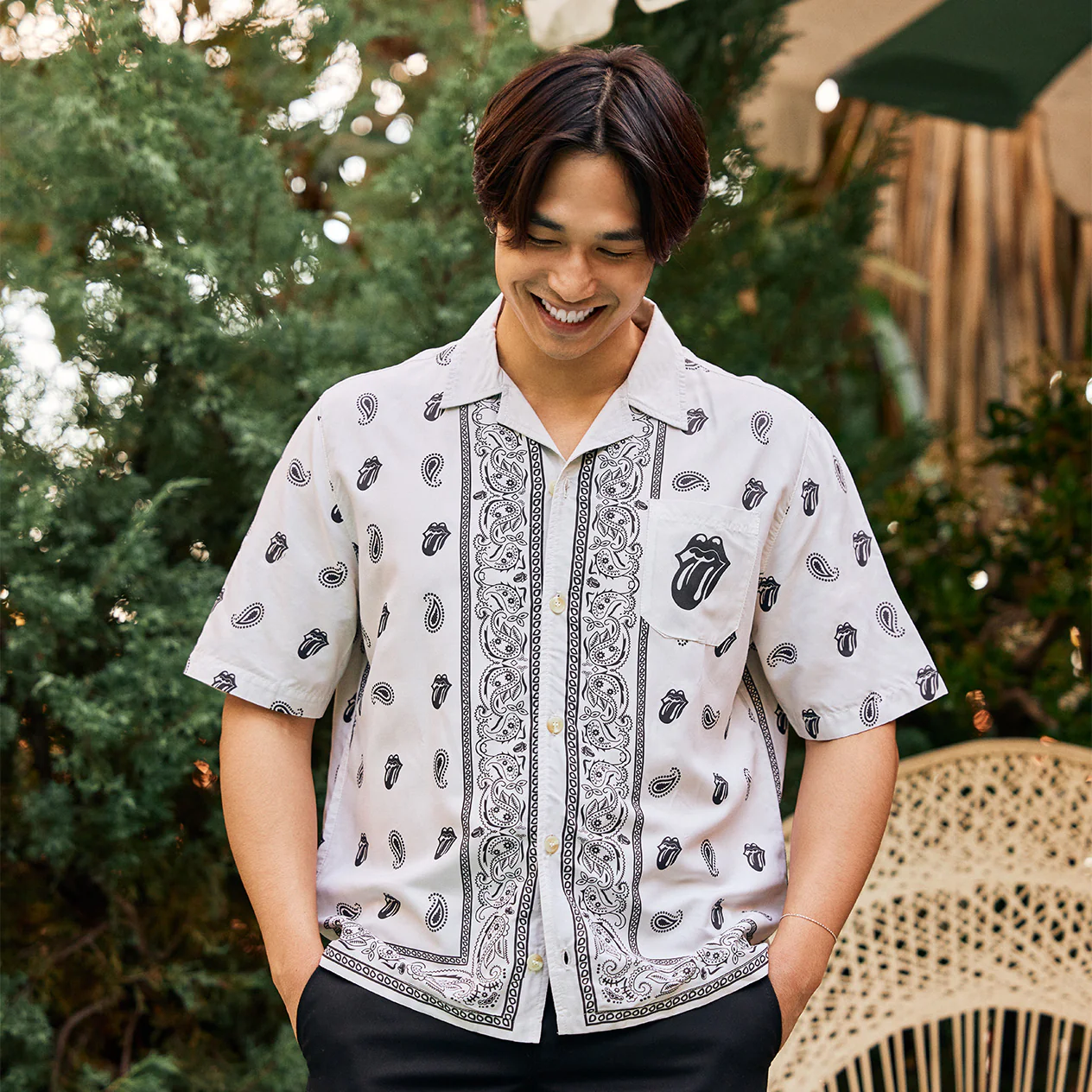 Paisley Lick Short Sleeve Shirt - Image 7