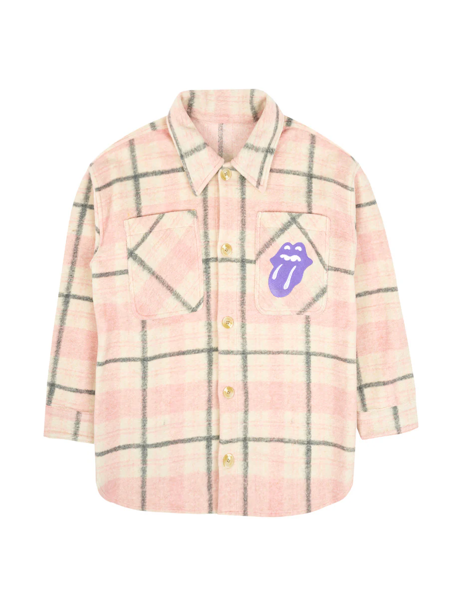Plaid Longline RS Overshirt