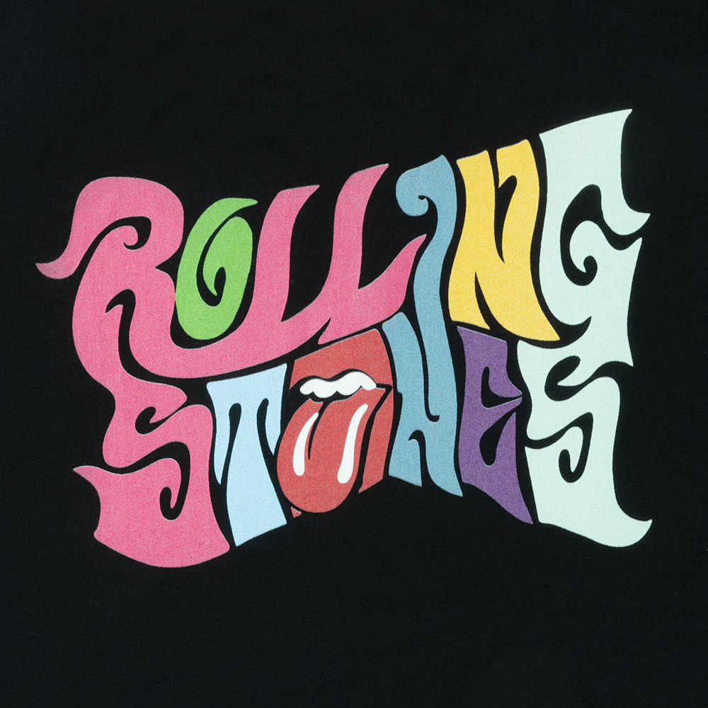 Psychedelic Logo Cropped T-Shirt - Image 2