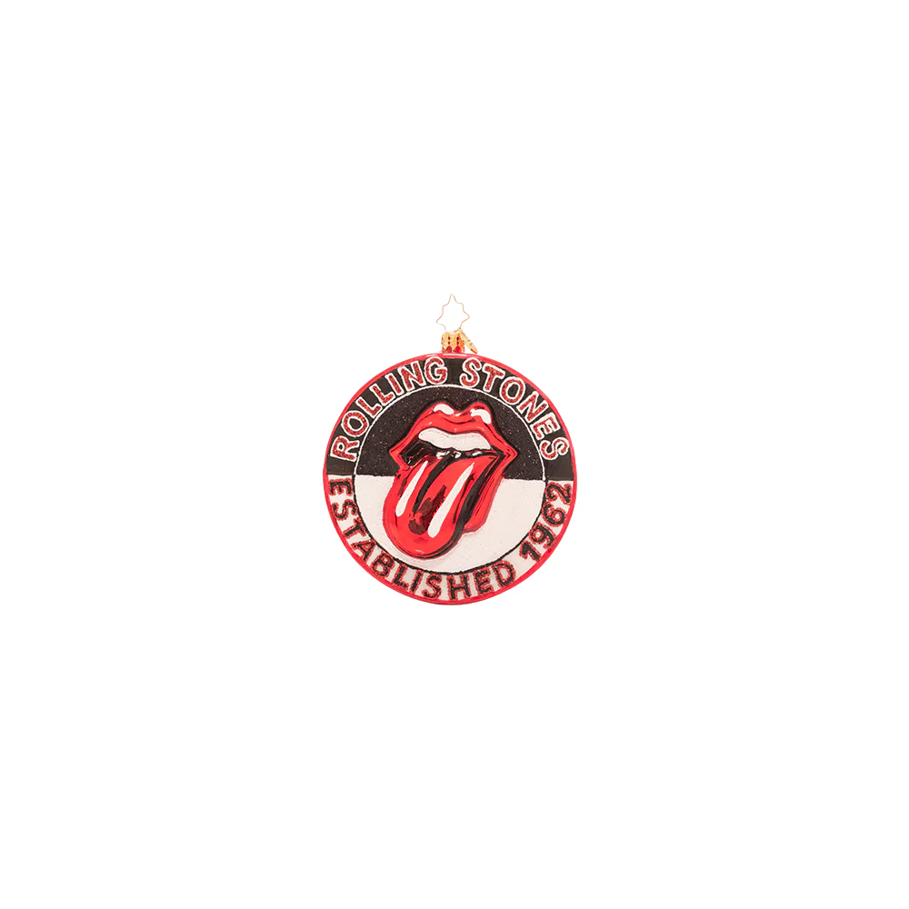 Radko x Rolling Stones 60 Years of The Stones Ornament