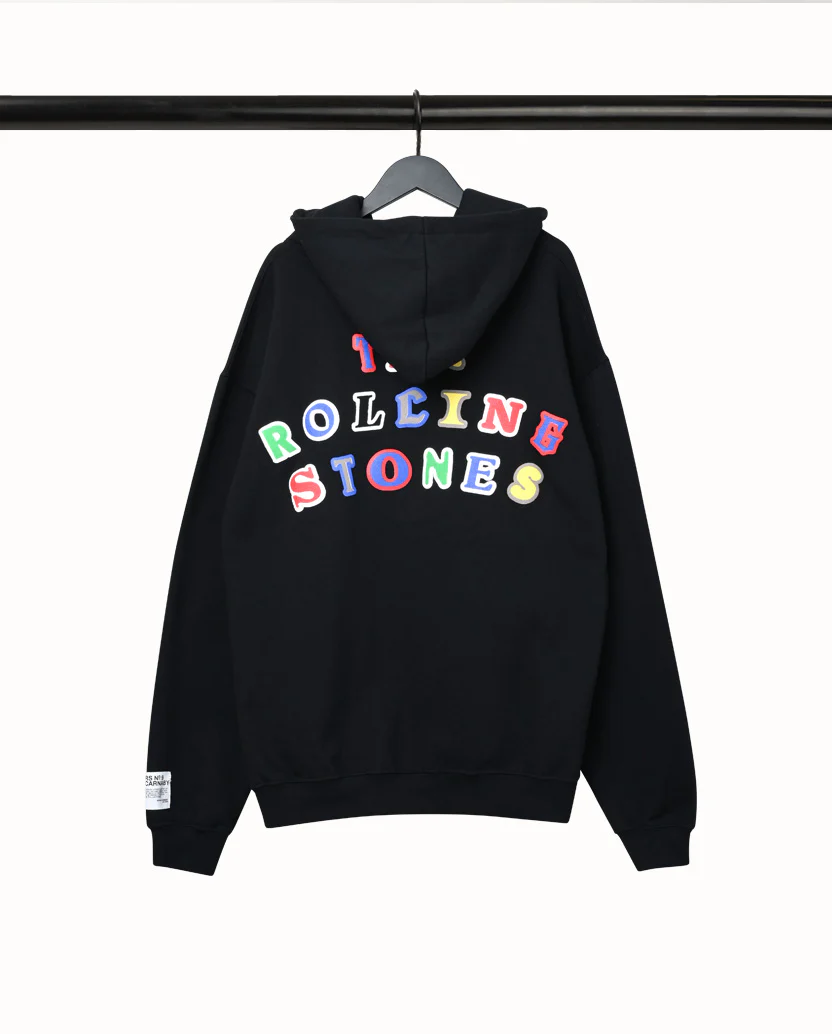 Ransom Letter Black Hoodie - Image 2